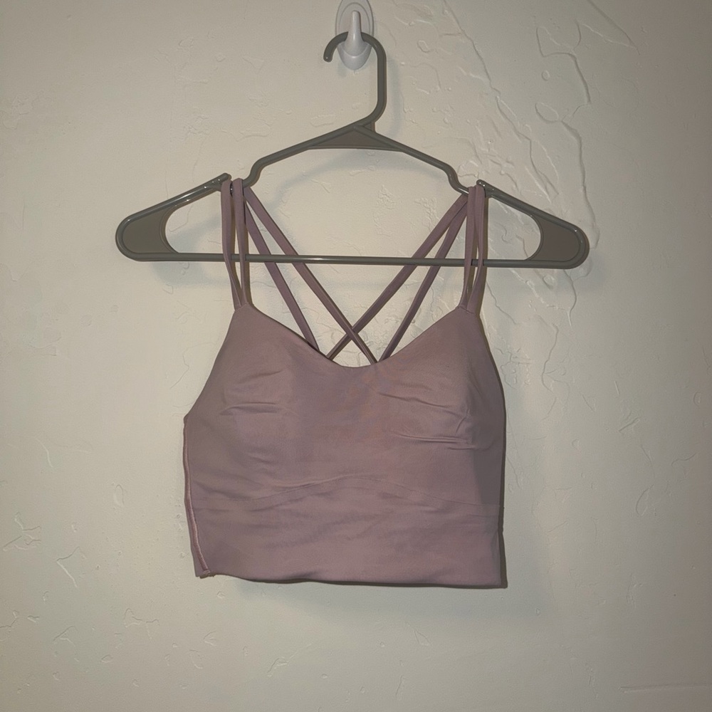 PINK LULULEMON SPORTS BRA 8